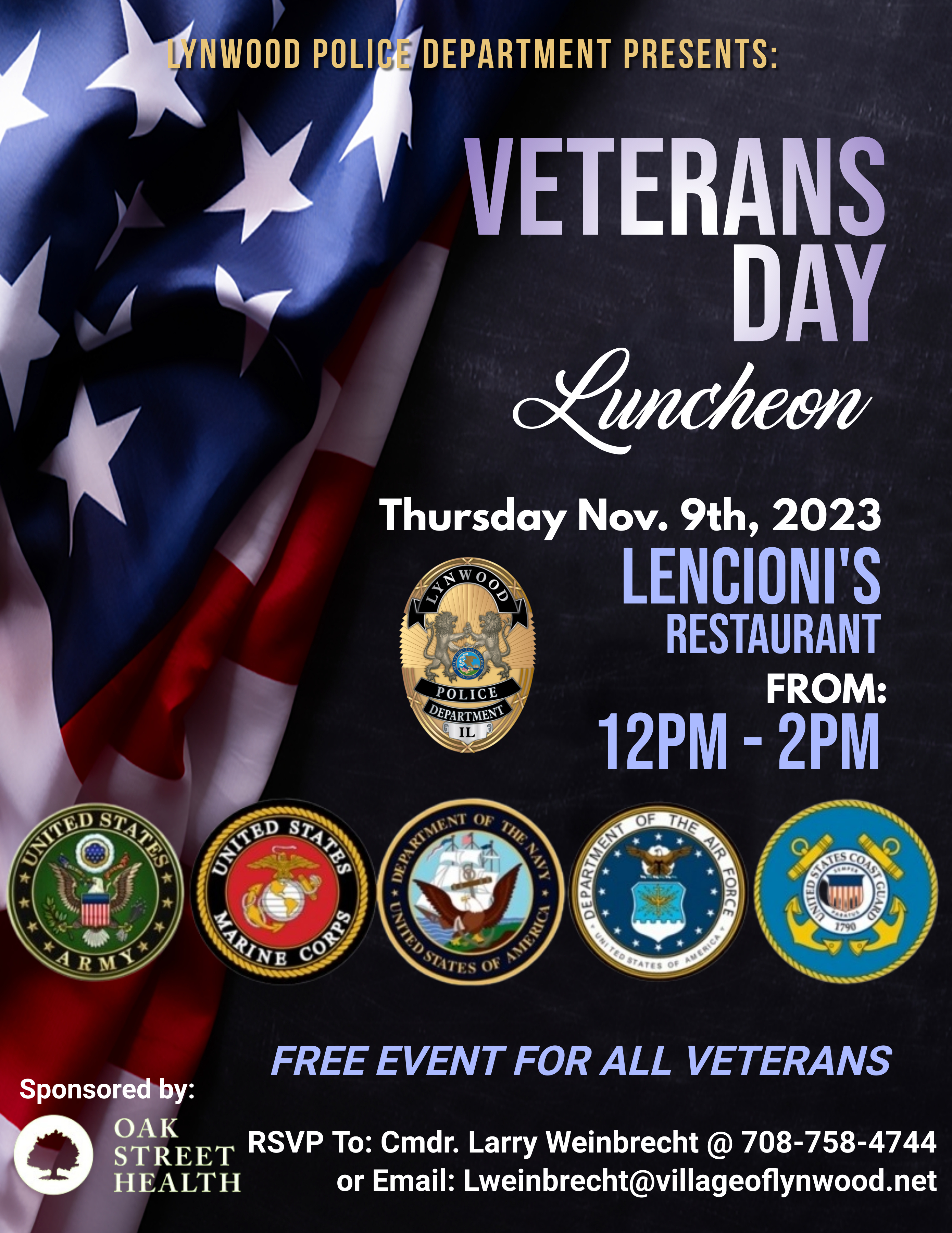 Veterans day Lunch 2023